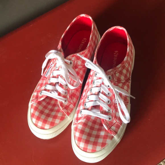 superga 2750 gingham sneaker
